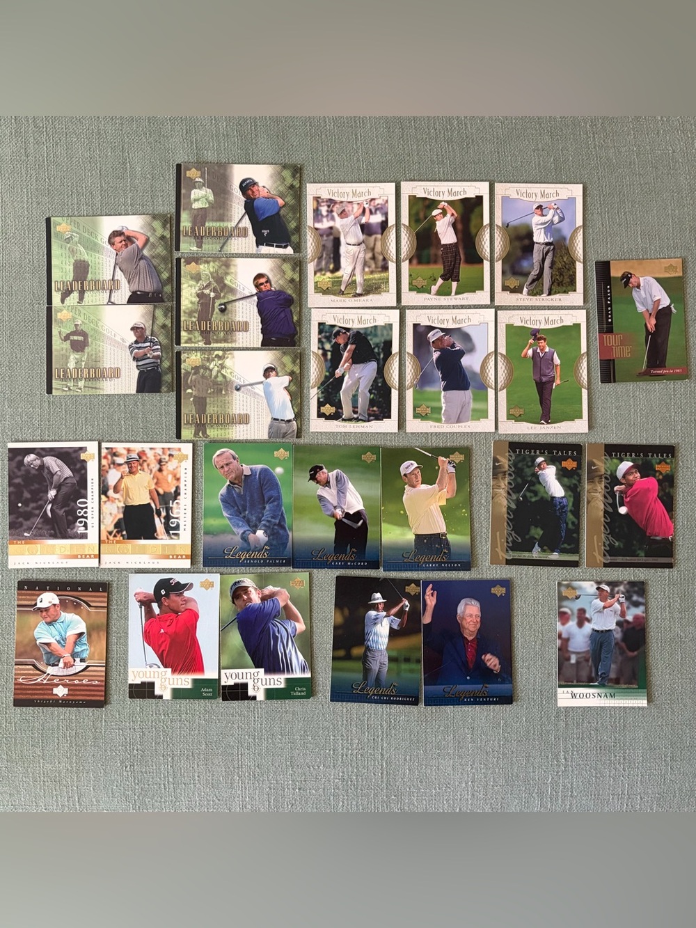 ⛳️ Official PGA Upper Deck Collectable Golf Cards, 25, Mint Condition